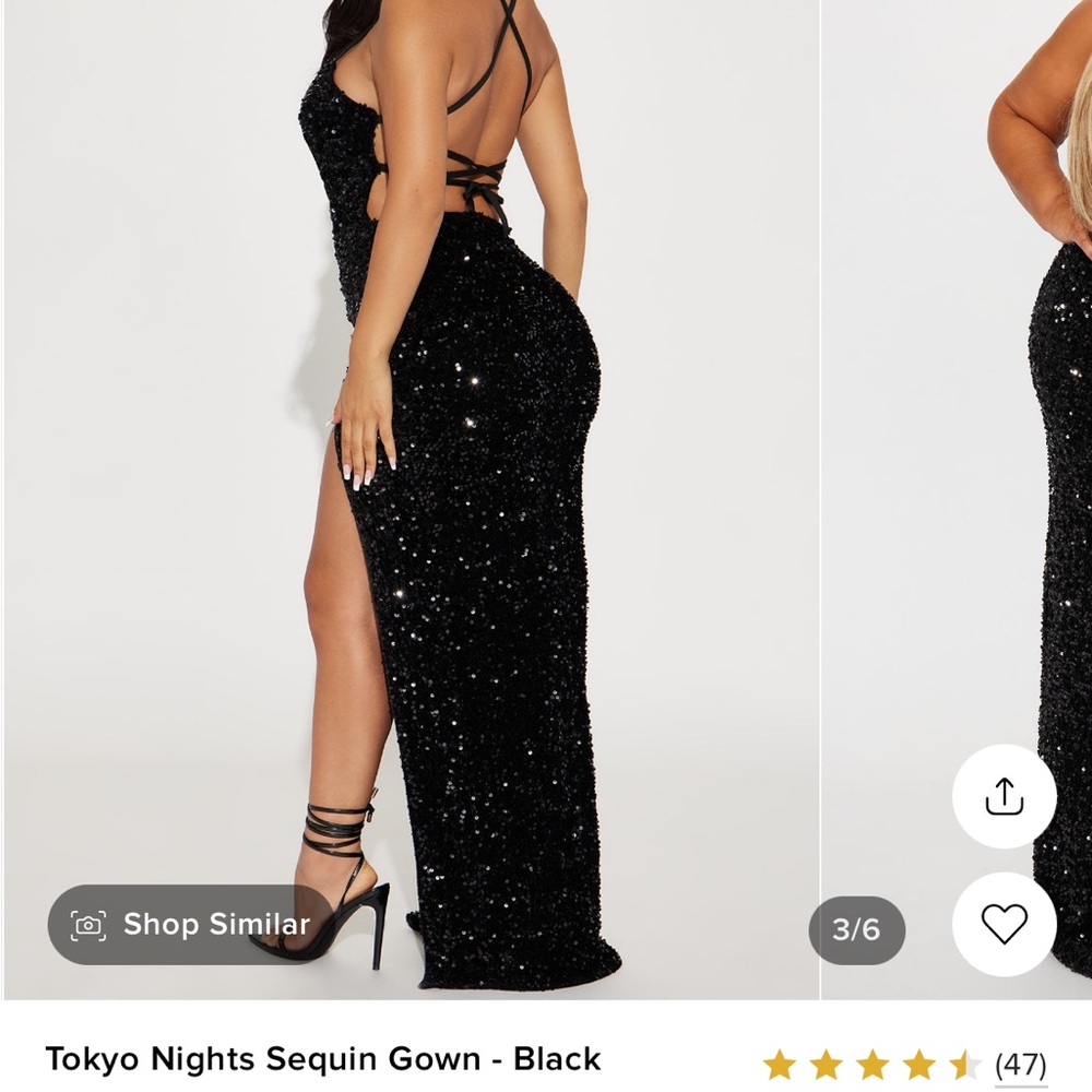 Tokyo Night Fashion nova evening dress